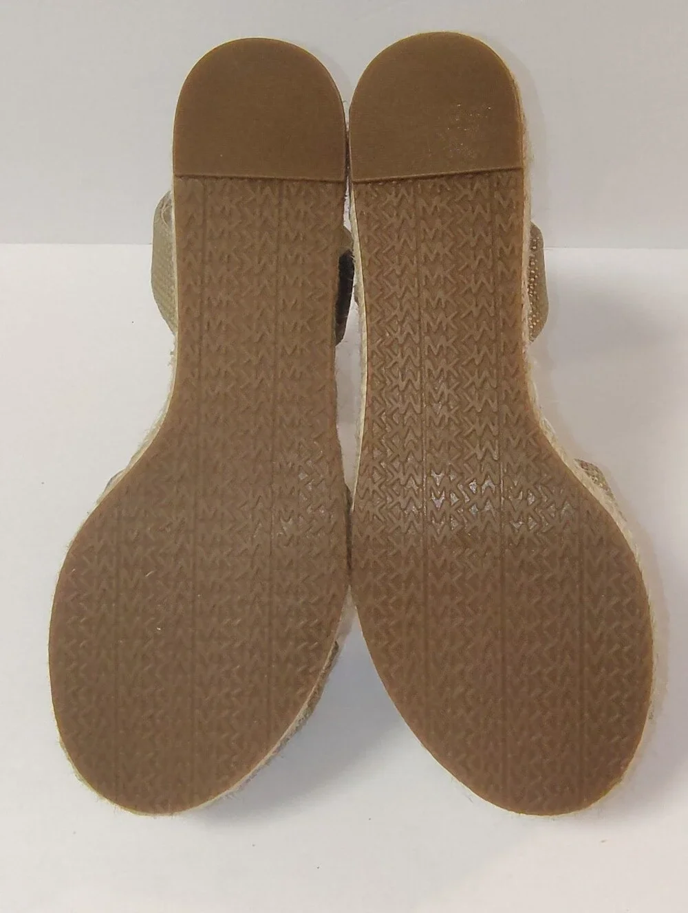 Michael Michael Kors Maxwell Espadrille Platform Mid Wedge Ankle Strap Sandals